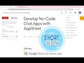 Develop No-Code Chat Apps with AppSheet || #qwiklabs || #GSP1146 || [With Explanation🗣️] @quick_lab