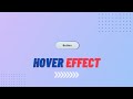 Create a button hover effect with CSS | HTML CSS Tutorial #css #hovereffect