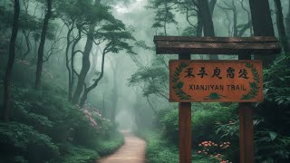 A Walking Tour Along The Xianjiyan Trail, Xianjiyan Scenic Area, Wenshan District, Taipei City.