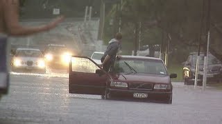 Downpour in Auckland caused flood chaos