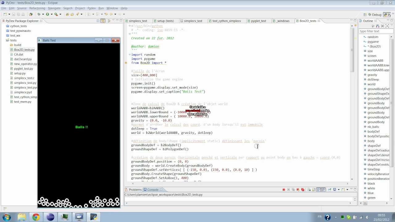 Python Box2d Pygame Youtube