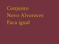 conjunto novo alvorecer faca igual