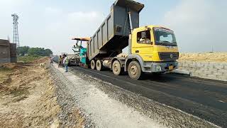 Highway , DPM laying for slip road