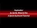 September Keyboard Tutorial