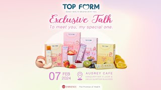 TOP FORM Exclusive talk