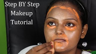 Bridal Makeup On Dusky Skin/ Full Coverage Bridal Makeup