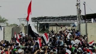 Raw: Iraqi Protesters Storm Parliament