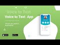 How to make Voice to Text App in Android Studio Tutorial (Kotlin) how to make Voice to Text App