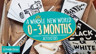 Montessori activities 0-3 months - A whole new world!