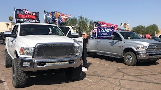 Trump supporters in Arizona in disbelief over Biden win