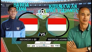 Timnas Indonesia U 22 vs Indonesia Legend | PES 2017