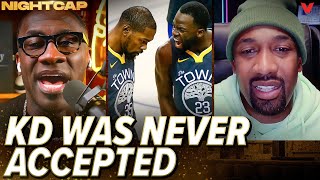 Shannon Sharpe & Gilbert Arenas explain why Kevin Durant was never accepted by Warriors | Nightcap