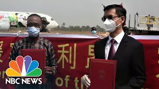 China Using ‘Vaccine Diplomacy’ To Build International Influence | NBC News NOW