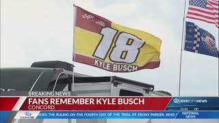 NASCAR fans remember Kyle Busch ahead of Coca-Cola 600
