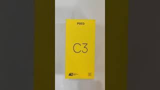 POCO C3 Unboxing 4GB RAM 64GB Memory