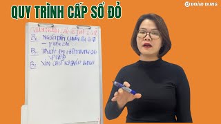 Quy trình cấp sổ đỏ lần đầu cho đất không giấy tờ trước ngày 01/07/2014.| Đoàn Dung