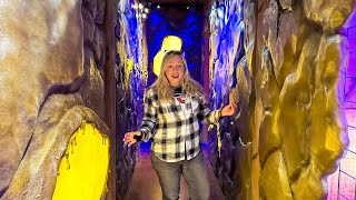 Pigeon Forge! NEW Lost Mine Mountain Coaster, Local Goat Food, Mirror Maze & Dolly Pumpkins