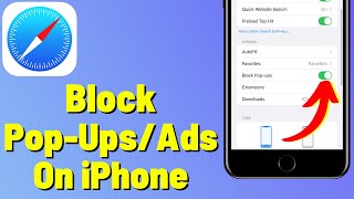 How To Block Pop-Ups/Ads On iPhone (Safari)