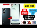 Vivo Y18e FRP Bypass Android 14 | Vivo Y18e Google Account Bypass Without Pc New Security 2024