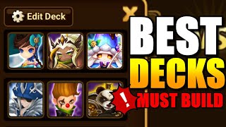 BUILD THESE Pre-set Teams To Get 10/10 Wins In Every Siege In Summoners War