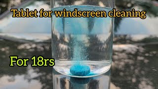 wind shield cleaning tablet | #youtuber #viral