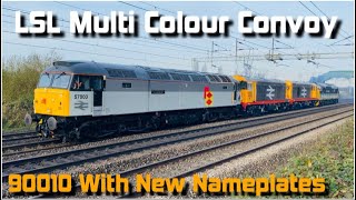 *CHAOS* - LATE Running Trains… 57003 20118 20132 37409 Make Colourful CONVOY + WCML FREIGHT Chorlton