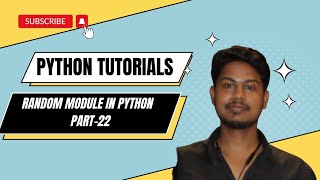 Random module in python - Learn python | Python for beginners | Part-22