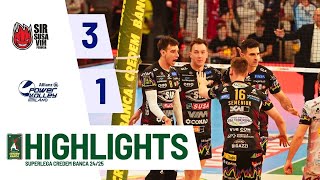 Sir Susa Vim Perugia vs. Allianz Milano - Superlega Credem Banca VBTV Match Highlights