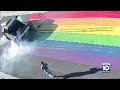 Police search for subjects caught on camera vandalizing Fort Lauderdale pride mural