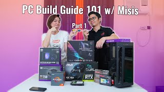 VLOG: Tinuruan ko si Misis PAANO mag-build ng Gaming PC - FULL Build Guide [Part 1]