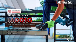 【รีวิว】เลื่อยชักไร้สาย MAKITA JR001G | 40V Recipro Saw XGT