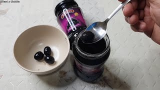 Olivepedia - 3 - Spanish whole Black Olives - Borges