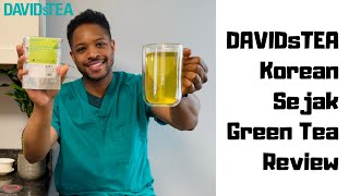 DAVIDsTEA Korean Sejak Tea Review - Organic Loose Leaf Green Tea from Korea