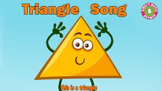 Triangle Song | Learn Shapes song for kids | Triangle Song For Kids | Nursery Rhymes