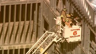 Several hospitalized after roof collapses