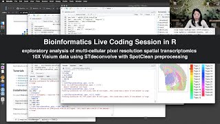 Live R Coding Session - Spatial transcriptomics data analysis with STdeconvolve and SpotClean