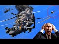 Horrifying Moment, 250 Russian KA-52 Helicopters Destroyed by US F-16