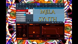 MELA Synth by Nikolozi - Standalone \u0026 AUv3 VA Synth - Demo for the iPad