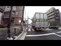 【自転車車載】ローソンストア100足立大谷田店～大谷田橋西～環七通り～北綾瀬駅前～首都高速加平入口付近 2019 02 05