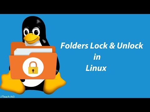 How to Lock and Unlock Folders in Linux