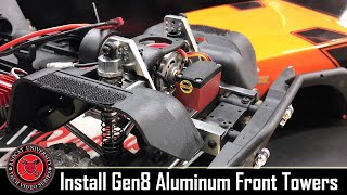 Redcat University - How To - Redcat Racing Gen8 Scout Aluminum Front Shock Tower Option Part Install