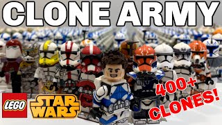 MY GIANT LEGO CLONE ARMY - 400+ Clone Troopers (Updated 2021 summer edition)