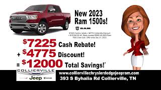 The Wrap up the Year Sales Event is here on 2023 Ram Trucks!