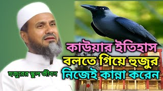 কাউয়ার ইতিহাস বলতে গিয়ে হুজুর নিজেই কান্না করেন।না শুলে চরম মিস /মোশতাক ফয়েজী #mostak_foyezi_new_waz