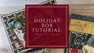 Holiday Box Tutorial featuring Let it Snow