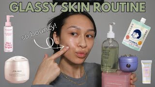 How To Get Hydrated and Glowy Skin | Updated Morning \u0026 Night Skincare Routine