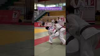 【#333柔道】柔道の基本練習　乱取り　Basic practice of judo, free practice, technique name（TAIOTOSHI）