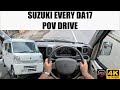 Suzuki Every PA DA17 Tiptronic POV Drive