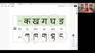 朗望格西教藏文：基礎課程8-6