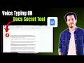 How To Enable and Use Voice Typing in Google Docs | Speech to Text | Full Guide
